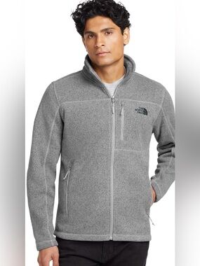 The North Face Gordon Lyons Full-Zip Fleece Jacket Gray Heather Men’s